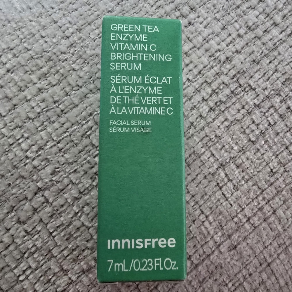 Innisfree Green Tea Enzyme Vitamin C Brightening Serum Deluxe Sample New in Box